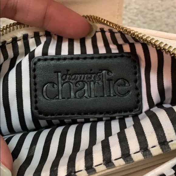 White Charming Charlie Wristlet - Picture 3 of 3